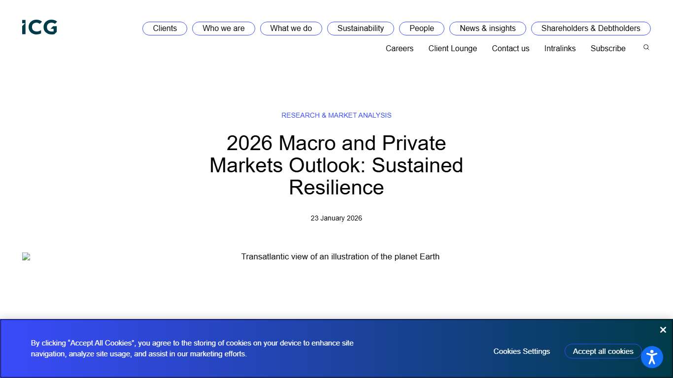 2026 Macro and Private Markets Outlook: Sustained Resilience - ICG